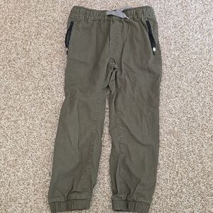 Boys Olive Jogger Pants Size 5 Oshkosh B'gosh